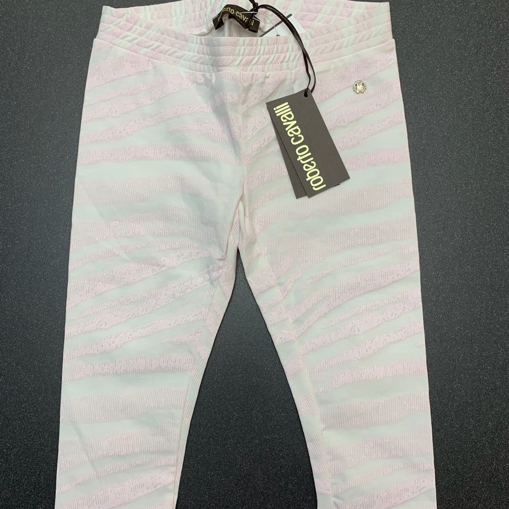 Roberto Cavalli Toddler Girls Leggings NWT Size2.